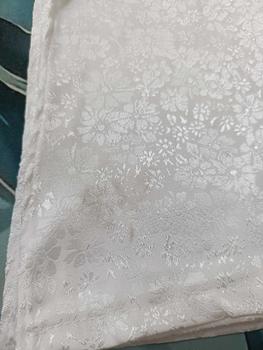 Product Review of Áo dài truyền thống nữ Hạ Kì [Cam House] chất liệu lụa gấm tà dáng rộng thiết kế tay lỡ cổ lệch đính nơ họa tiết hoa in nổi cao cấp from S**T 1