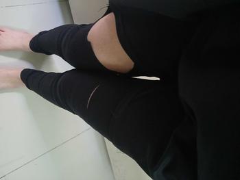 Product Review of Quần jean nữ rách to lưng cao ôm dáng chất vải dày dặn co giãn 4 chiều Pants Women Denim khóa kéo croptop from ** m** 2