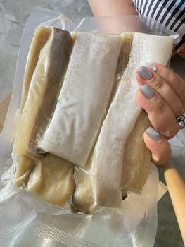 Product Review of Khô cá dứa cọng đóng gói túi 500 g (dứa nuôi bè) cá  dứa from M**🇳 1