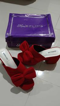 Product Review of KS.3129 heels pita hak lebar 9cm Shoes from H** k**9 0