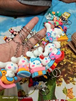 Product Review of GROSIR GANTUNGAN KUNCI KARET 56pc (dos) Ganci Tas from V**y R**o 1