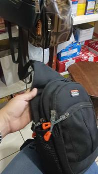Product Review of Multi-Pocket Backpack Casual Nylon Crossbody Bag Travel Hiking Backpack with Zipper Multi-Use Crossbody Bag from @**Z S**😘 2