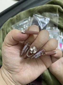 Product Review of Mã 179 nailbox thiết kế màu thạch nâu ( kèm dụng cụ) from ** l** 0