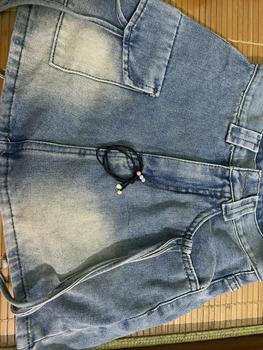 Product Review of Chân váy jean nữ fom dáng chữ A, có nơ thắt xinh dáng tiểu thư MS002 from ** 1