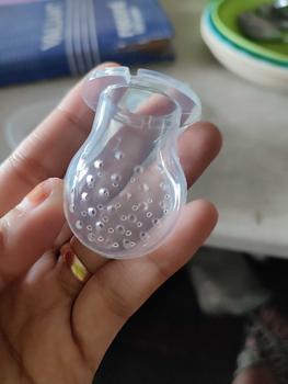 Product Review of Bollie Baby Fresh Fruit Food Feeder Nibbler Pacifier from K**𐭩 1