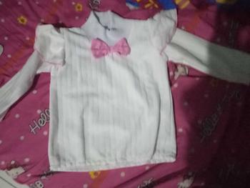 Product Review of Dress Knits Anak Perempuan usia 1-6 Tahun variasi salur pita Lengan panjang Anak-Anak Gaun setelan from v** 1