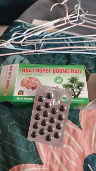 Product Review of Combo 5h Hoạt huyết dưỡng não. Giúp hỗ trợ giảm đau đầu, mất ngủ, tê bì chân tay.Giúp giảm các biểu hiện của thiểu năng tuần hoàn não. Hộp 5 vỉ, mỗi vỉ 20 viên bao đường. hoạt  huyết  dưỡng  não from H** V** 1**🦄 0