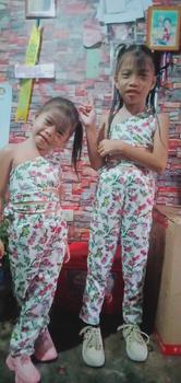 Product Review of LIVE SALE I TANYA FIT 5-8 YEARS OLD KIDS CROPTOP AND PANTS from 𝕾**³ 1