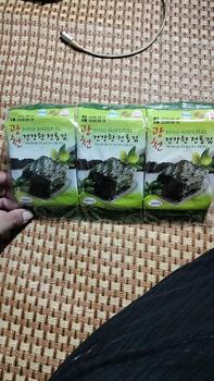 Product Review of 72 gói Rong biển lá kim tẩm dầu Olive Miso nhập khẩu Hàn Quốc nguyên thùng -  Snack Ăn Vặt bien rong  biển Thức Ăn Food Lá Rong Biển rong  biển from s**p T**n K**g 0
