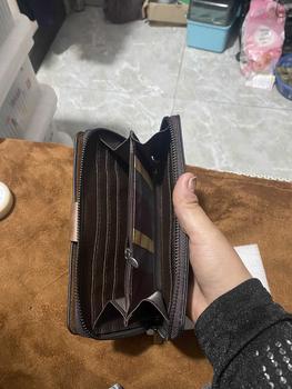 Product Review of Ví, ví nữ, ví nam, dài, ví cầm tay, ví đeo cổ tay, túi điện thoại di động, túi đựng tiền xu, túi đựng thẻ ID, sức chứa lớn, đa chức năng, phù hợp cho nam và nữ ví cầm tay bằng da from H** G**0 0