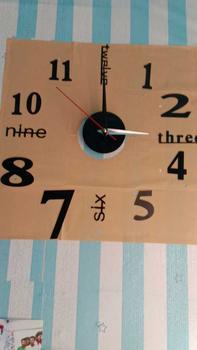Product Review of Modern DIY Chic Modern Large Wall Clock 3D Mirror from M**e 0