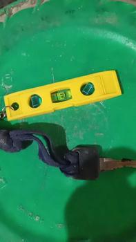 Product Review of High Precision For Carpentry Tool Mini Horizontal Measuring Tool Laser Level Strong Magnetic Gradient Horizontal Ruler 3 Bubble Level from R**7 1