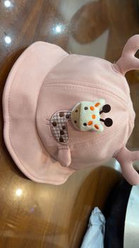Product Review of Mũ Xô Tai Hươu Cao Cổ Dễ Thương Cho Bé, Mũ Ngư Dân Cotton Ngoài Trời Cho Trẻ Em, Bé Trai Và Bé Gái, Mũ Che Nắng Panama, Mùa Xuân Và Mùa Hè from B**m 0