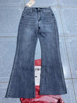 Product Review of (LOE9TAC11) Quần Jean Nữ Dáng Loe 9 Tấc (92cm) Dành Cho Nàng m50 Pants Denim Women Có Túi from M** n**n 🫦** 2