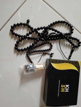 Product Review of Tasbih Kokka Kaukah Asli | Tasbih Kaukah 99 butir kualitas premium | Free gelang dan minyak wangi Muslim from R**y 0