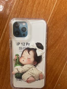 Product Review of Ốp Không Gian Trong Suốt, Dành Cho iPhone 16 Pro Max, 11, 15promax, 14, 13, 12, 7Plus, X, XS Max, 8, 7, Thiết Kế Cô Gái Ngủ, Ốp Chống Sốc from H**g H**h 1