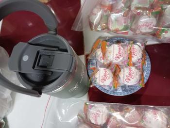 Product Review of 1kg (50 cái) Bánh in loại nhỏ (HSD 20 NGÀY) nhà nguyệt thơm ngon nhân dừa non và nhân đậu xanh ( 1kg hơn 50 bánh ) Cake from D**g T** P**g 0