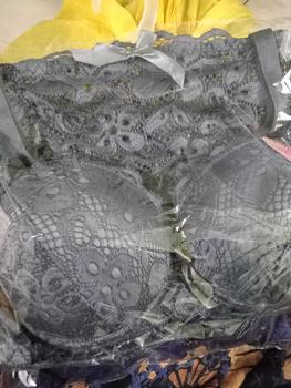 Product Review of BRA SET bh + cd beha celana dalam wanita setelan renda import quality RC03 36-42 cup B / bra sexy hot busa motif bunga import 1 set beha dewasa hot sexy from m**i 1