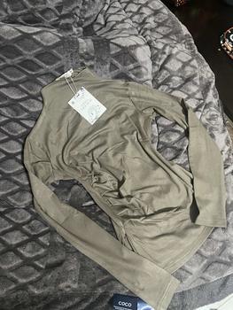 Product Review of Áo Giữ Nhiệt Dài Tay Nữ Cổ 3 Phân Nhúm Sườn Xẻ Tà BigSize MiSoul, Áo Thu Đông Cổ 3 Phân Dáng Form Ôm Body 222 Top Cổ Tròn Women Ong Đen from ** 0