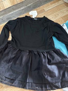 Product Review of TT108 Váy cổ vuông phối thô cộc tay vạt v váy xinh dễ thương Đầm Nữ Dress Women Kem Voan from D**g N**t 1