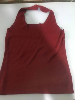 Product Review of Áo Vest Cổ Yếm Phong Cách Pháp, Dễ Thương Và Gợi Cảm, Áo Phông Rò Rỉ Lưng, Áo Crop-Top, Áo Ngắn, Dành Cho Nữ, Có Thể Mặc Bên Trong Women Denim from H**g D**n 0