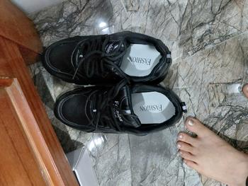 Product Review of giày thể thao nữ chữ s đen cao 9cm hách dáng tăng chiều cao , rất đễ đi Shoes Sneaker from M** H** ** 0