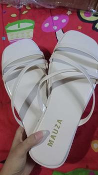 Product Review of SANDAL SLIDE WANITA KEKINIAN Luar Ruang Sendal Flat Karet Selop Cewek from s**A 0