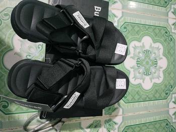 Product Review of Sandal Buenas 2828 nam nữ đế cao 3cm nhẹ êm - dép quai hậu quai chéo đi học, đi làm, đi chơi from H**i B**h 1