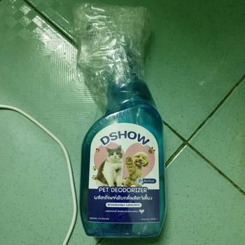 Product Review of DShow สเปร์ยดับกลิ่น น้ำยาดับกลิ่น ขนาด 500มล. ดับกลิ่นฉี่หมาแมว กลิ่นเหม็น กลิ่นภายในรถยนต์ (Deodorizer) from 💰**7 0