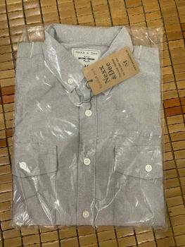 Product Review of Áo sơ mi nam tay dài hai túi đắp hộp vải Oxford denim công sở Nexx&Dee SM04 from D**h T** T**g 0