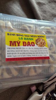 Product Review of bánh khóm hoa mai-  # ít đường- hương vị dứa -  Hữu cơ # Đào bánh khóm vị chua ngọt không gmo banh bánh abc ăn cùng from T**g K** A** 1**0 0