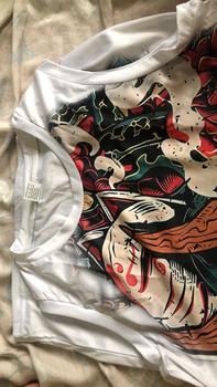 Product Review of Áo Vest Nam, Hình Xăm Mặt Nạ Samurai Oni, In 3D Toàn Bộ, Phong Cách Harajuku Mùa Hè, Áo Thun Không Tay, Unisex, Áo Ba Lỗ Polyester Thường Ngày from T**h n**i đ** 0