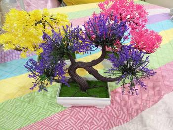 Product Review of Artificial Flower fake plant bonsai pot potted ornaments topiary trees W white pots artificial flowers decorative flowers from M**g 0
