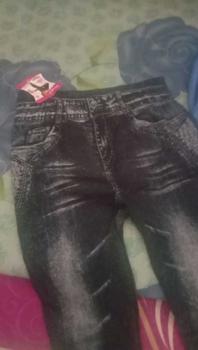 Product Review of Legging 7/8 ripped jeans/Legging fhashio/legging wanita Celana Nyaman from H**5 0