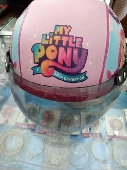 Product Review of HELM RETRO CHIPS ANAK CUSTOM NAMA KARAKTER LITTEL PONY UNTUK USIA 1 2 3 4 5 TAHUN LUCU from f**0 0