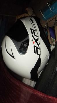 Product Review of #093 RXR MOTORCYCLE HELMET FULLFACE SINGLE VISOR, W/ BPS STICKER ,LARGE & XL SIZE, (dark visor & clear visor) with box from B**x 0