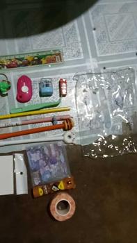Product Review of Pouch Set alat tulis viral alat-alat sekolah aesthetic Pulpen pensil penggaris dll Penghapus Rautan Stationery from z**5 1