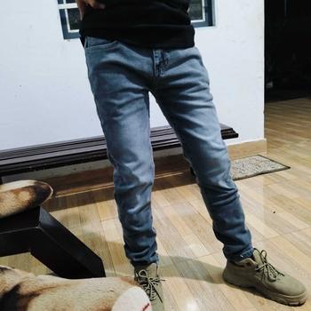Product Review of (MS 052) Quần jean nam xám trơn cao cấp vãi jean co giãn 4 chiều chuẩn size_AN CHI STORE jeannam from q**h t**g 1