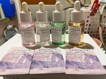 Product Review of SKIN1004 Madagascar Centella Ampoule Kit (Centella + Tone Brightening + Poremizing + Tea-Trica Ampoule 30ml) - All-in-one Serum/Ampoule Kit from d**h 0