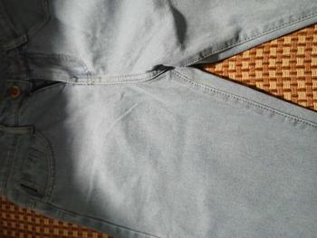 Product Review of Quần bò ống suông chất jean nam dáng baggy màu xanh đen xám phom rộng Menswear Denim Pants Có Túi Ong from n**e 1