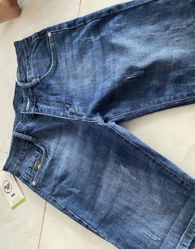 Product Review of Quần short đen cào thời trang có in túi sau Cotton Jean Menswear Có Túi Pants from a**L 2