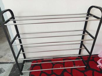 Product Review of 3 / 4 / 5 Layers Simple Shoe Storage Shoe Cabinet Multi-layer Assembly Home Door Shoe Shelf Dormitory Rack from c**t 0