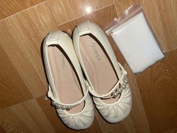 Product Review of Giày búp bê quai chéo ngọc trai baby.Đi 4 mùa,hàng QC from t** t**y 0