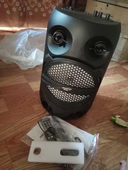 Product Review of 8.5 inches home Karaoke Portable Wireless Karaoke Bluetooth Speaker with FREE MIC from J**h 1