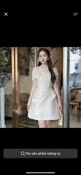 Product Review of Miiu shop - Váy trễ vai đính cườm xếp chéo from C** D**g 0