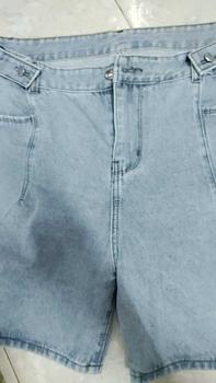 Product Review of Quần Jean Ngố Ống Rộng Bigsize, Màu Đen 3003/ Xám 3004/ Nhạt 3006 Lưng Cao Không Giãn Bigsize 55-90kg from N**n N**c N**n 1