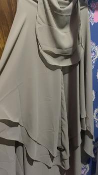 Product Review of XAVIEER -Yasmin Khimar Cadar Tali 2 Layer Khimar 2 Layer Pad Instant Khimar Panjang Muslim Syari Instan Kerudung from A**️ 0