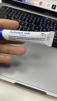 Product Review of mỡ tra mắt Hydramed Night Sensitive-Giúp giảm khô mắt, mỏi mắt-Nhập khẩu Italy-Tuýp 5g mỡ tra mắt from J**e 0