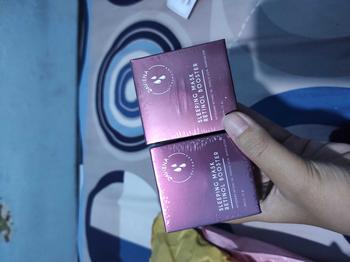 Product Review of (DAPAT 2) SLEEPING MASK RETINOL BOOSTER | DAVIENA SKINCARE from l**🌸 2