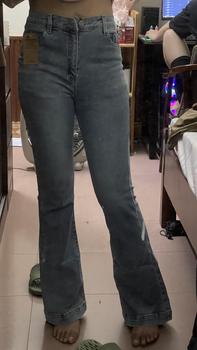Product Review of Quần jeans Denim ống RỘNG Nữ dài lưng cao GLORIOUS Harlem Hues Jeans chất liệu cotton Women Pants Ong from M** m** ** 0
